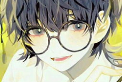 戴眼镜的动漫人物